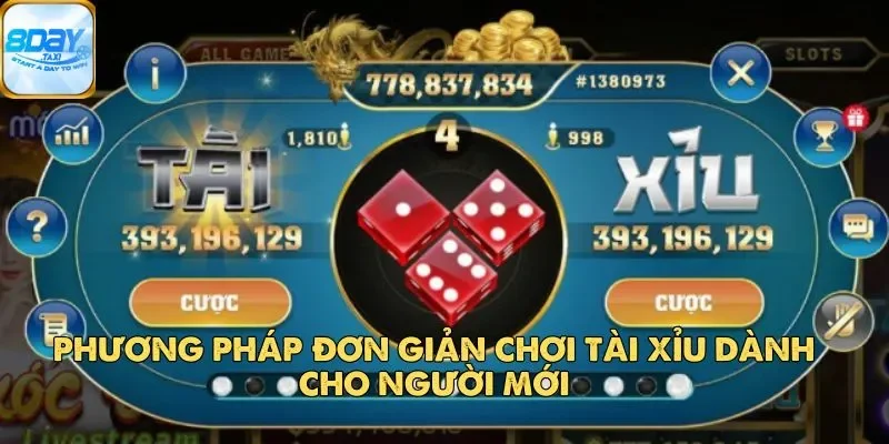 Tài Xỉu 8Day – Trò Chơi Đầy Hấp Dẫn Với Cơ Hội Chiến Thắng Cao 3 Phương pháp đơn giản chơi Tài Xỉu dành cho người mới