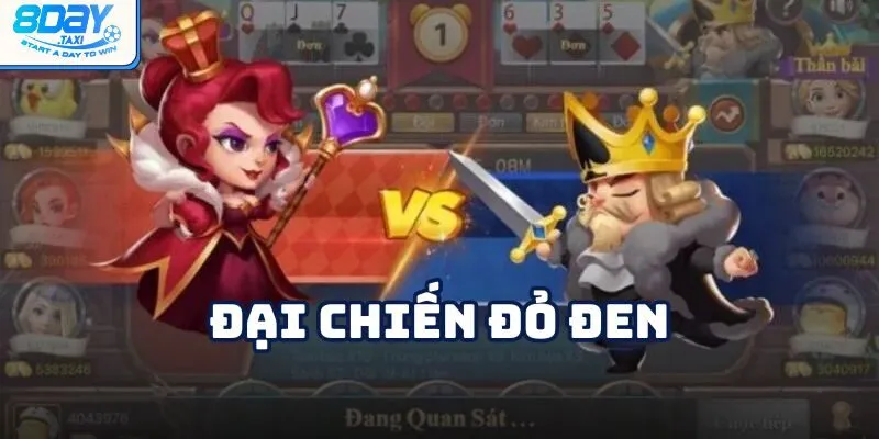 Game Việt Đại Chiến Đỏ Đen – Đỉnh cao bài đỏ đen tại 8Day